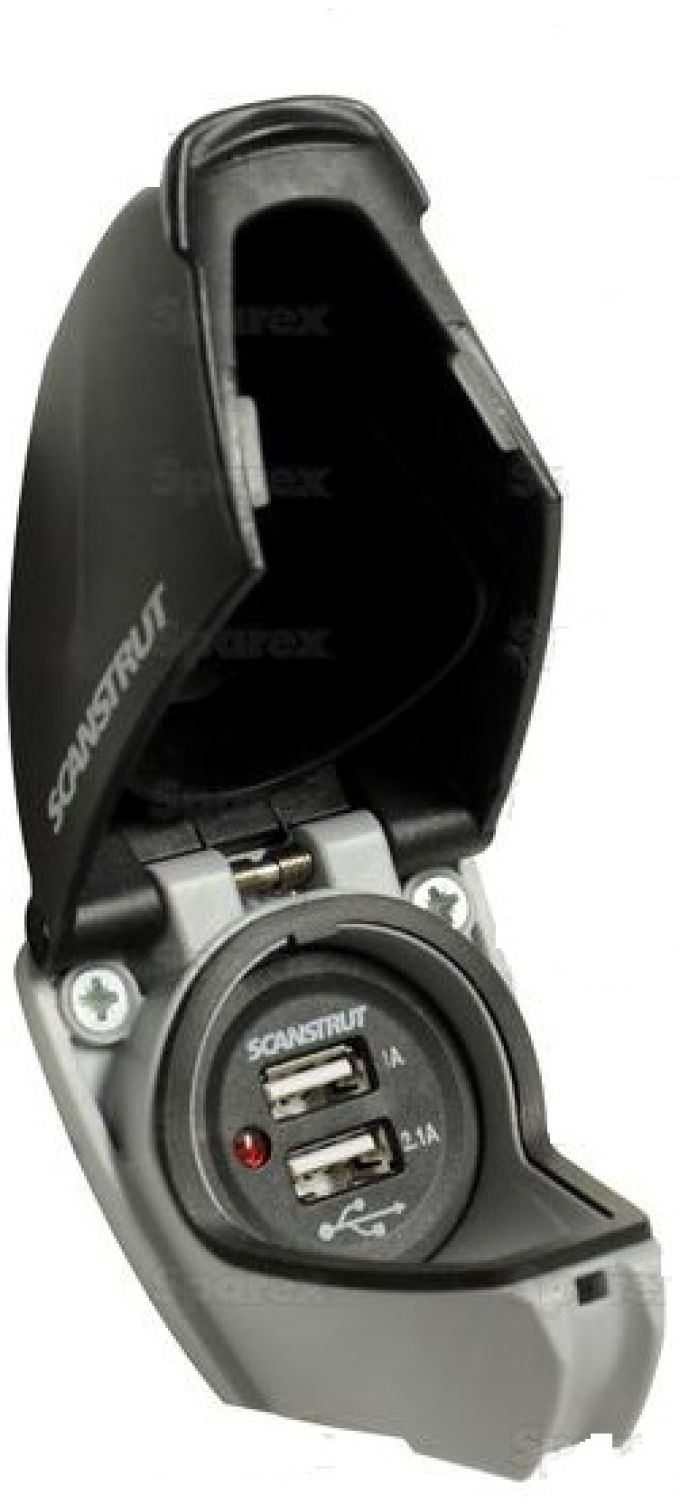 ROKK™ Mini Support double chargeur USB (12/24V) étanche