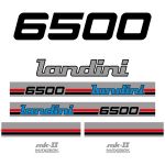 Kit autocollants latéraux Landini 6500