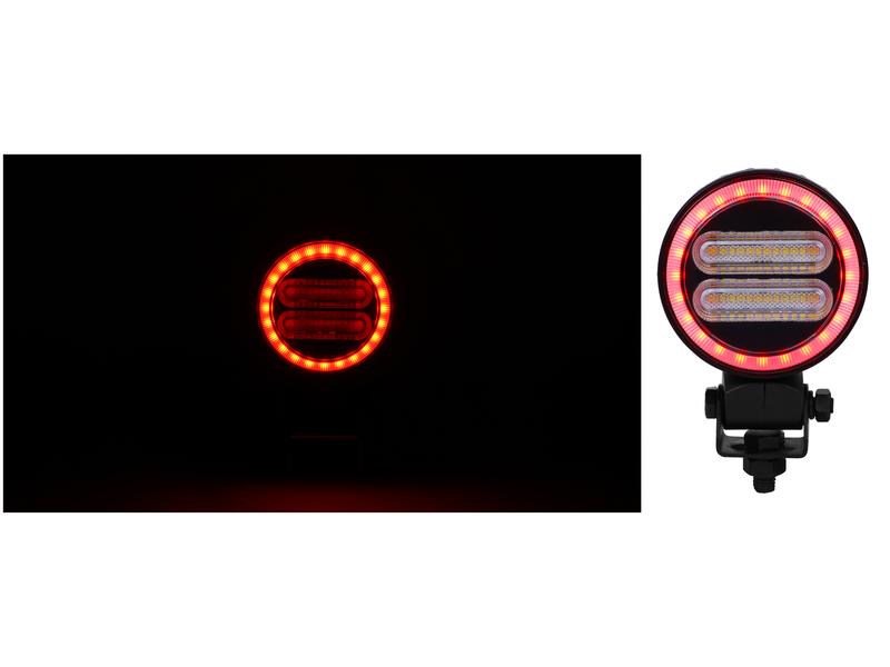 173563 Werklamp, Rond LED Multi-coloured, 2400 Lumen, 12-24V