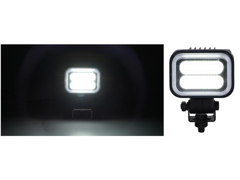 173564 Werklamp, Vierkant LED Multi-coloured, 2400 Lumen, 12-24V