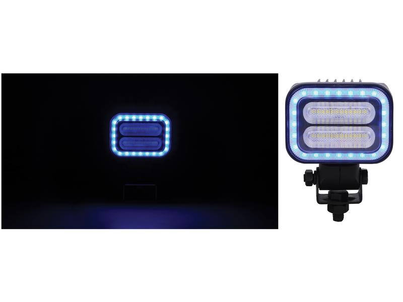 173564 Werklamp, Vierkant LED Multi-coloured, 2400 Lumen, 12-24V