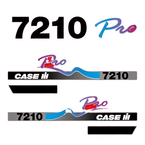 Stickerset Case 7210 Pro