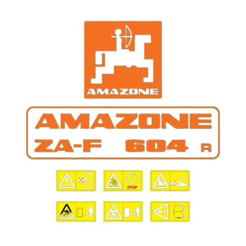 Sticker AMAZONE ZA-F 604 R
