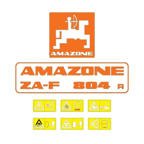 Sticker AMAZONE ZA-F 804 R