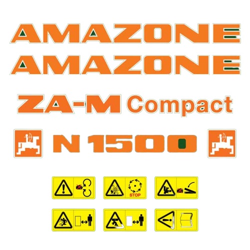 Sticker AMAZONE ZA-M COMPACT N 1500