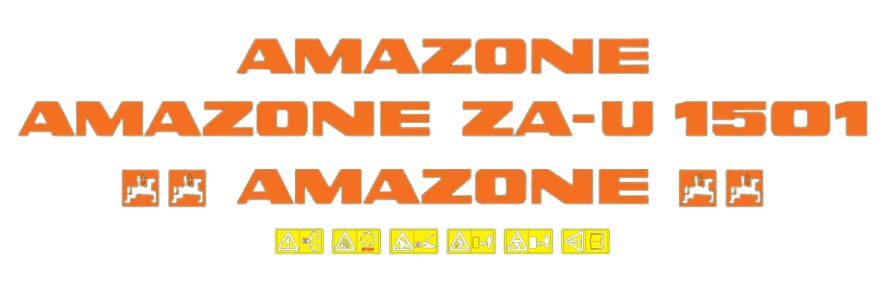 Sticker AMAZONE ZA-U 1501