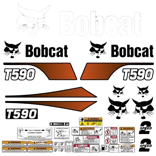 Stickerset Bobcat T590