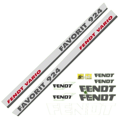 Stickerset Fendt 924 Favorit 97/02 -set