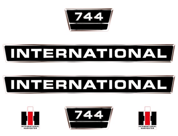 Stickerset International 744