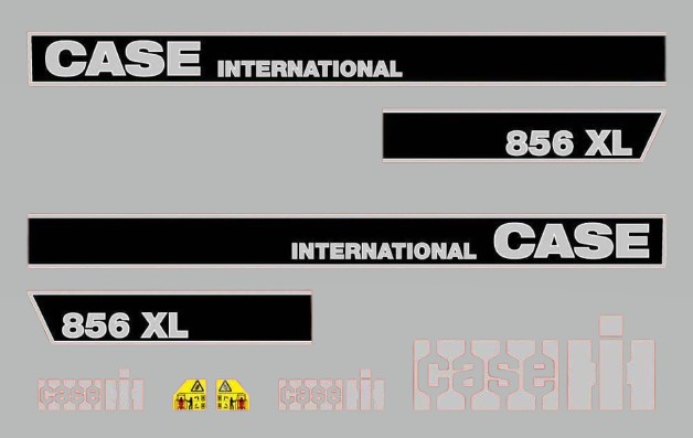 Stickerset Case International 856 XL+