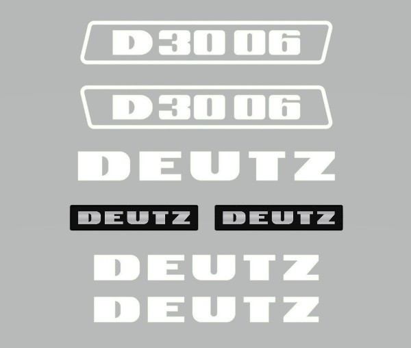 Stickerset Deutz D30-06