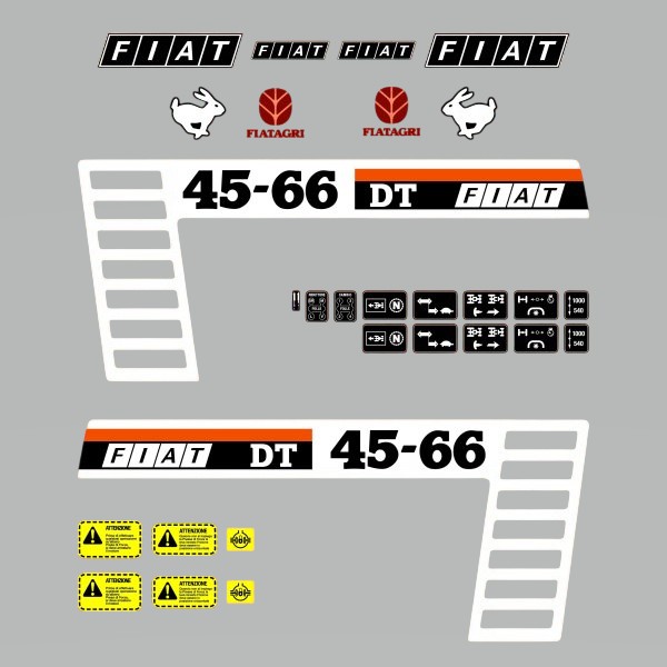 Stickerset Fiat 45-66 DT
