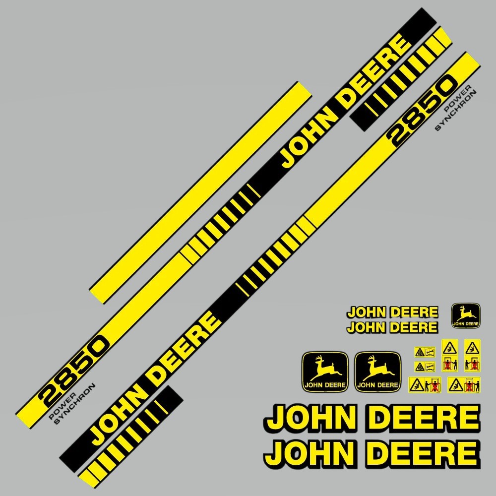 Decal kit John Deere 2850