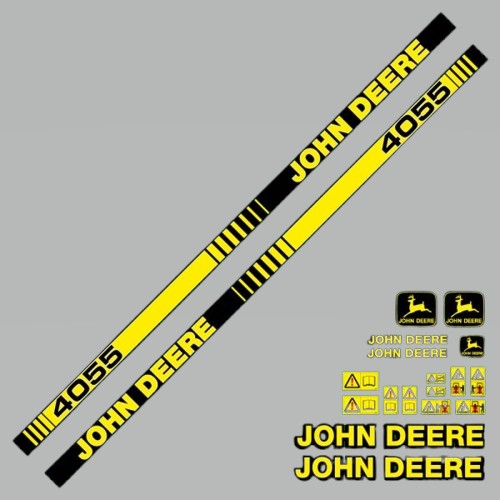 Stickerset John Deere 4055