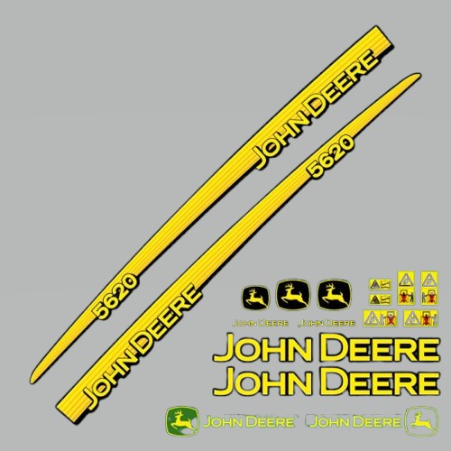 Stickerset John Deere 5620