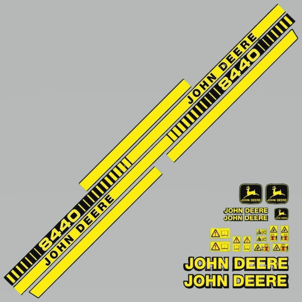 Stickerset John Deere 8440