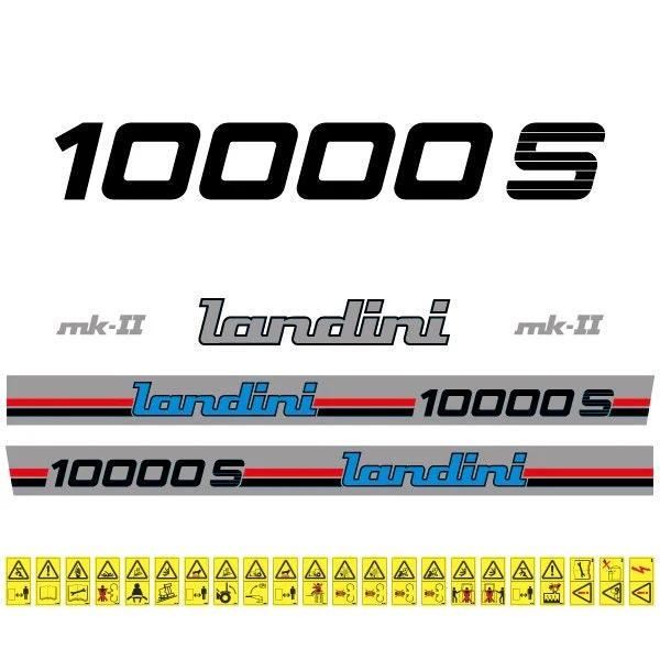 Stickerset Landini 10000 S