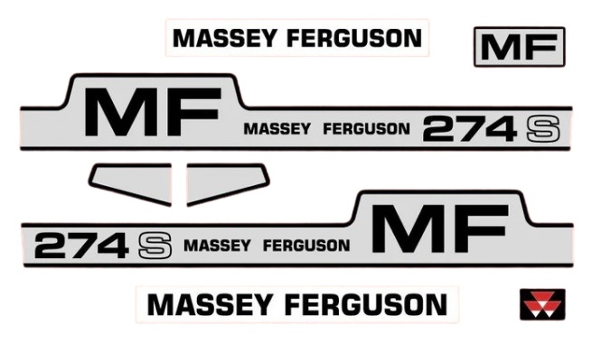 Stickerset Massey Ferguson 274 S