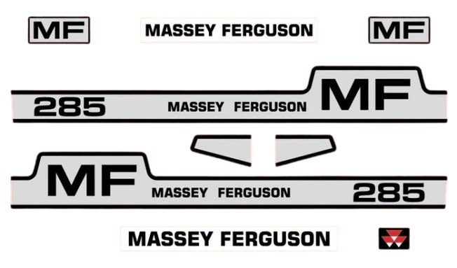 Stickerset Massey Ferguson 285