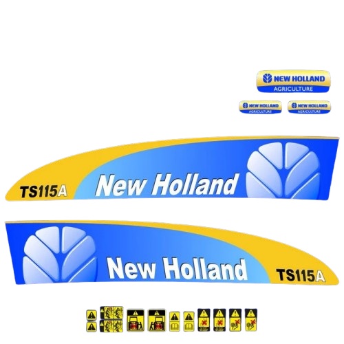 Stickerset New Holland TS115A