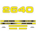 Stickerset John Deere 2640