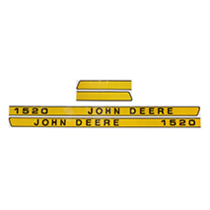 Stickerset John Deere 1520
