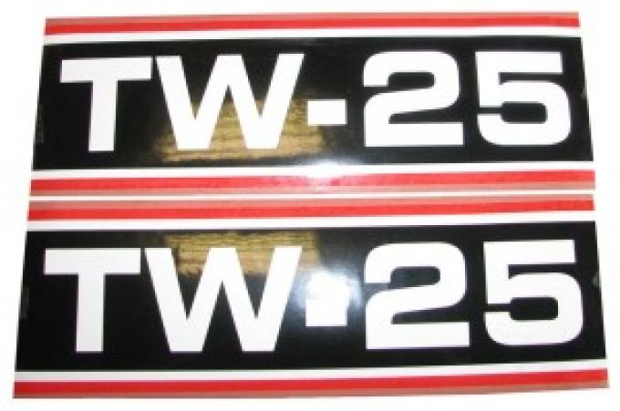 Stickers TW-25 2x
