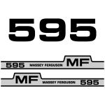 Stickerset Massey Ferguson 595