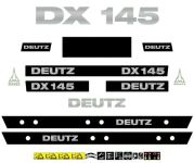 Stickerset Deutz DX 145