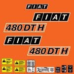 Stickerset Fiat 480 DTH