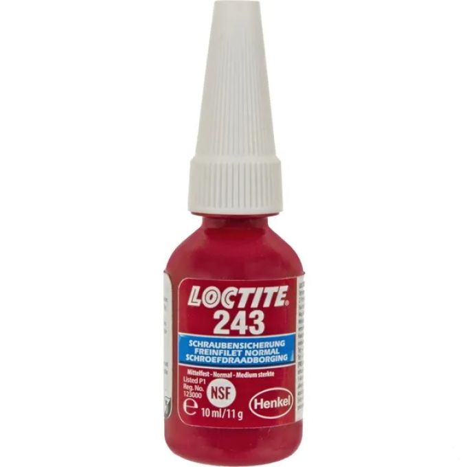 Loctite 243 Schroefdraadborgmiddel middelsterk 10 ML