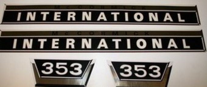 Stickerset International 353