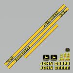 Stickerset John Deere 7210