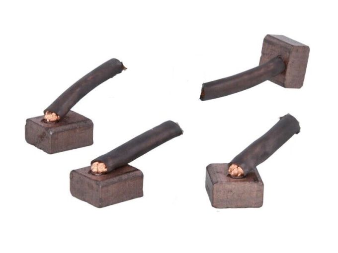 Koolborstelset (4X)18x16x9mm(1 Aansluiting)