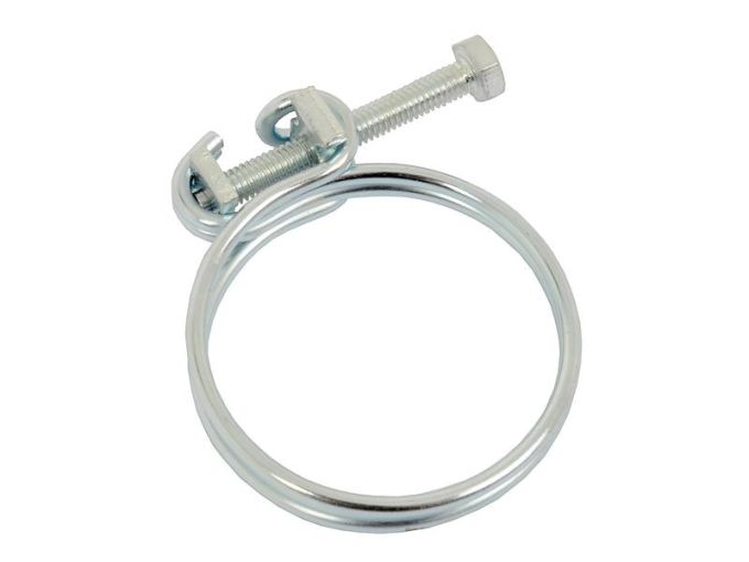 Slangklem dubbel draad 33-37mm