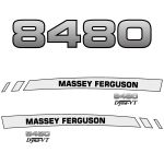 Stickerset Massey Ferguson 8480