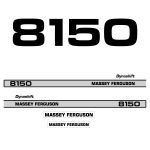 Stickerset Massey Ferguson 8150