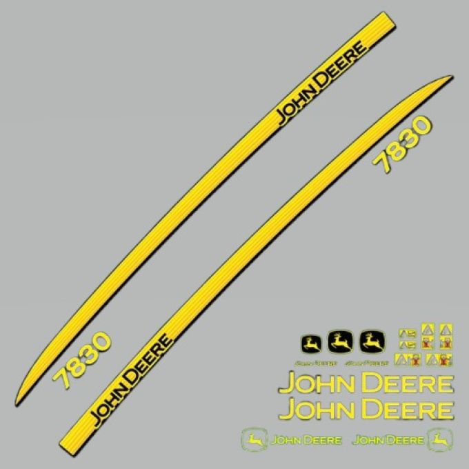 Stickerset John Deere 7830