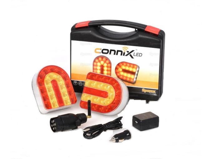 Connix Lichtset - Draadloze, Magnetisch Bevestiging