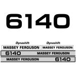 Stickerset Massey Ferguson 6140