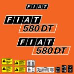 Stickerset Fiat 580 DT