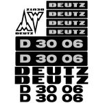 Stickerset Deutz D 30-06