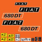 Stickerset Fiat 680 DT