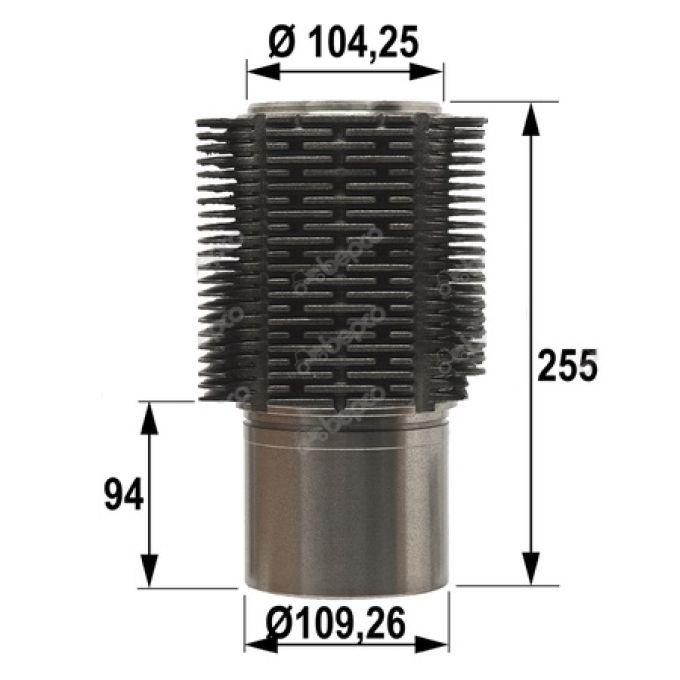 Cilinderbus Ø98mm