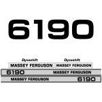 Stickerset Massey Ferguson 6190