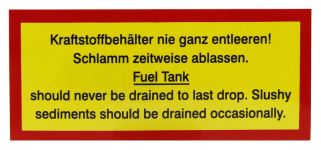 Sticker tank
