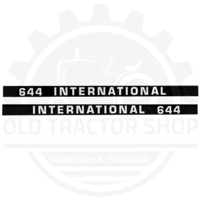 Stickerset International 644