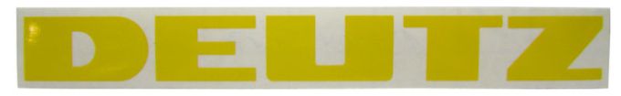 Deutz sticker 182x20 mm