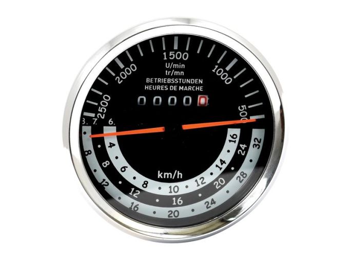 Toerenteller 25 km/h