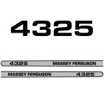 Stickerset Massey Ferguson 4325